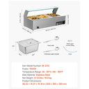 SucceBuy Commercial Food Warmer Electric