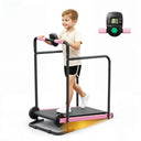 AKLUER Kids Self Propelled Walking Pad Treadmill Safe Indoor Play
