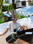 Portable Waist Fan With Battery
