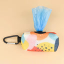 Abstract Designer Print Pet Poop Bag Holder Dispenser Stylish & Practical