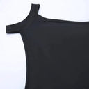 Contoured Goth Bandage Dress For Cosplay