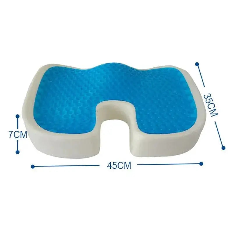 U Shape Gel Memory Foam Chair Cushion for Summer Comfort