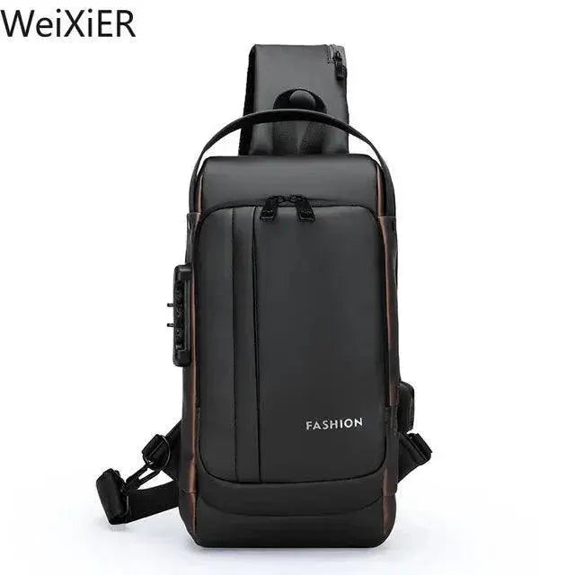 Secure Crossbody Chest Bag for Travel — product view