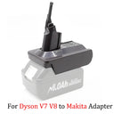 18V Battery Adapter for Dyson V6 V7 V8 Makita Milwaukee Dewalt