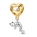 Sterling Silver Charm Beads Mask