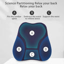 Ergonomic Memory Foam Seat Cushion and Back Pillow Set Comfort