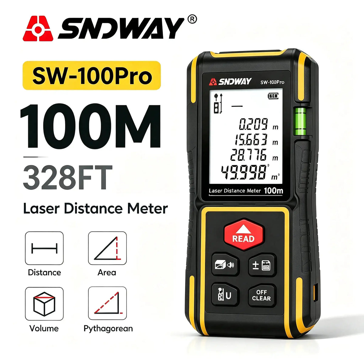 Sndway Laser Distance Meter — product view 8