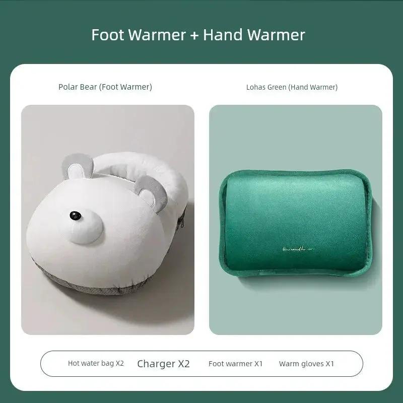 Feet Warmer For Bed Sleep Hot Water Bag Handy Gadget 1780