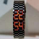 LED Digital Watch - Stainless Steel Unisex