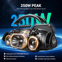 W-King Waterproof Bluetooth Speaker Style LPCDM