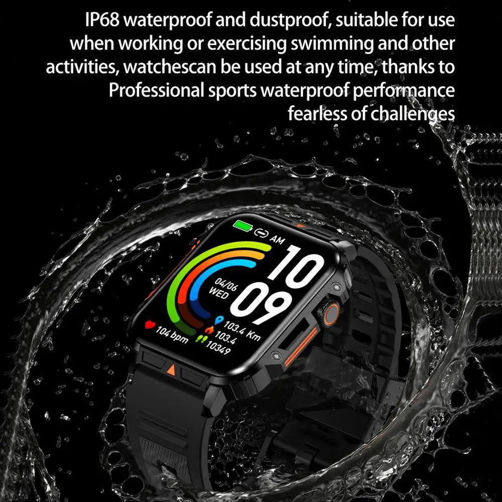 Men's Smartwatch With Fitness Tracking And Health Insights