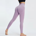 Nude Yoga Pants for Women High Waist Seamless Hip Lifting Fitness Design