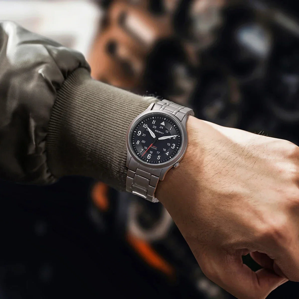 Berny Full Titanium Watches Men