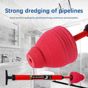 High Pressure Toilet Unblock One Shot Plunger Silicone