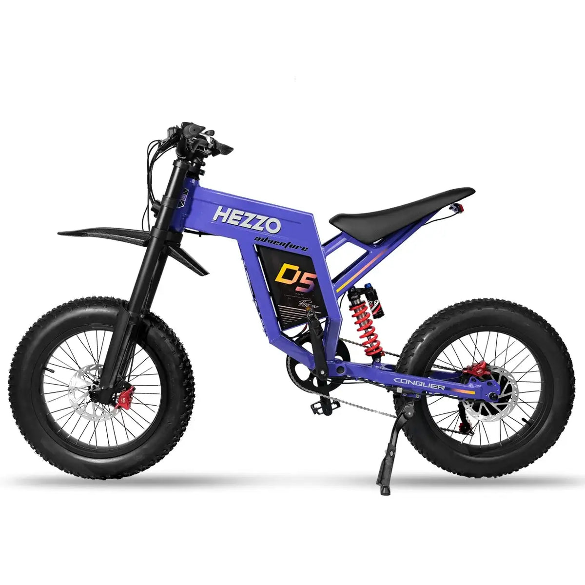 HEZZO Powerful Fat Tire Ebike — product view 8