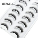 Glamorous Handmade 3D Mink Crisscross Eyelashes 10 Pairs