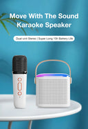 Y1 Wireless Bluetooth Speaker with 2 Microphones and RGB Light