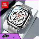 Opk 8173 Watch - Luminous Waterproof Steel Mesh