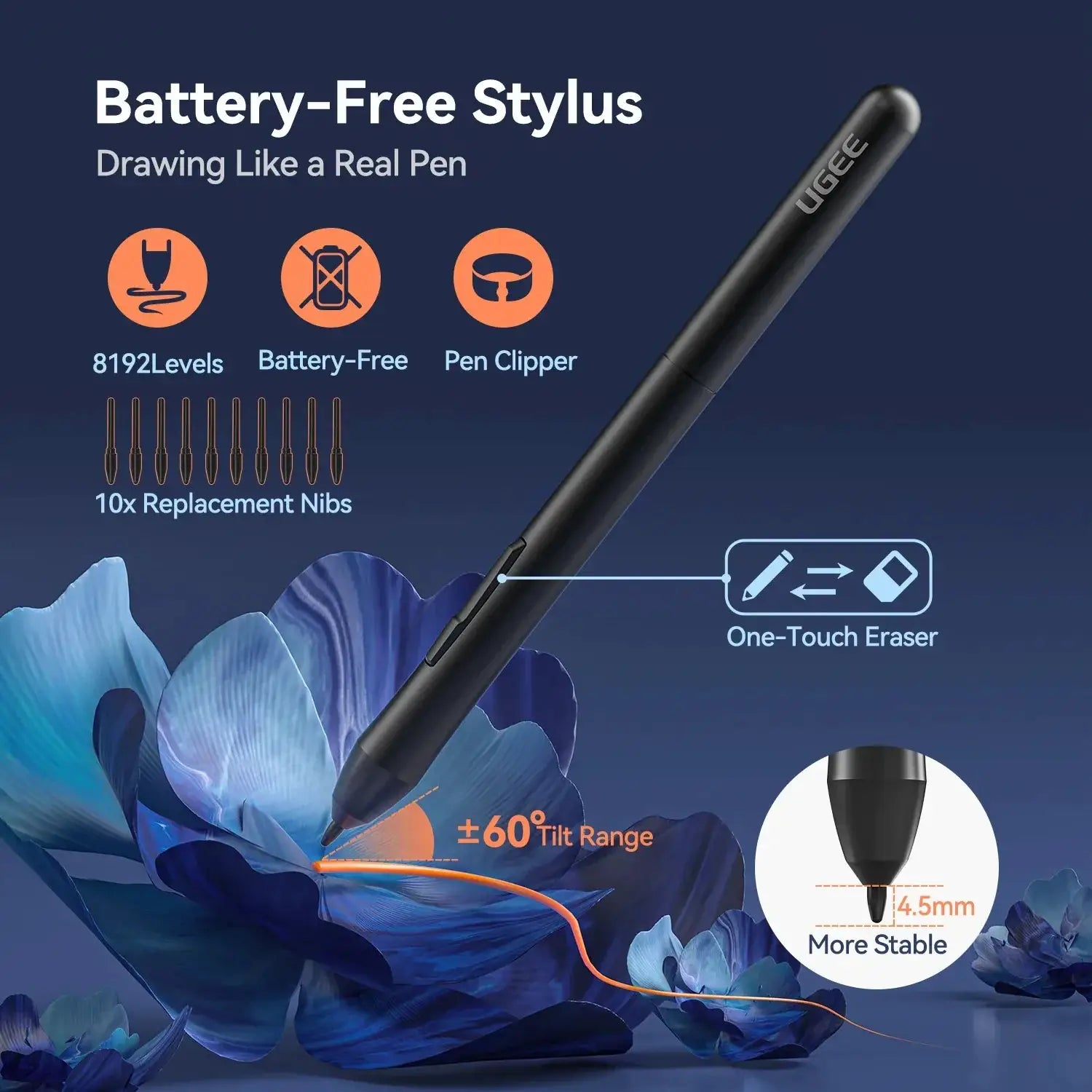 Ugee S640 Graphic Tablet 6 Inch Drawing Pad For Artists