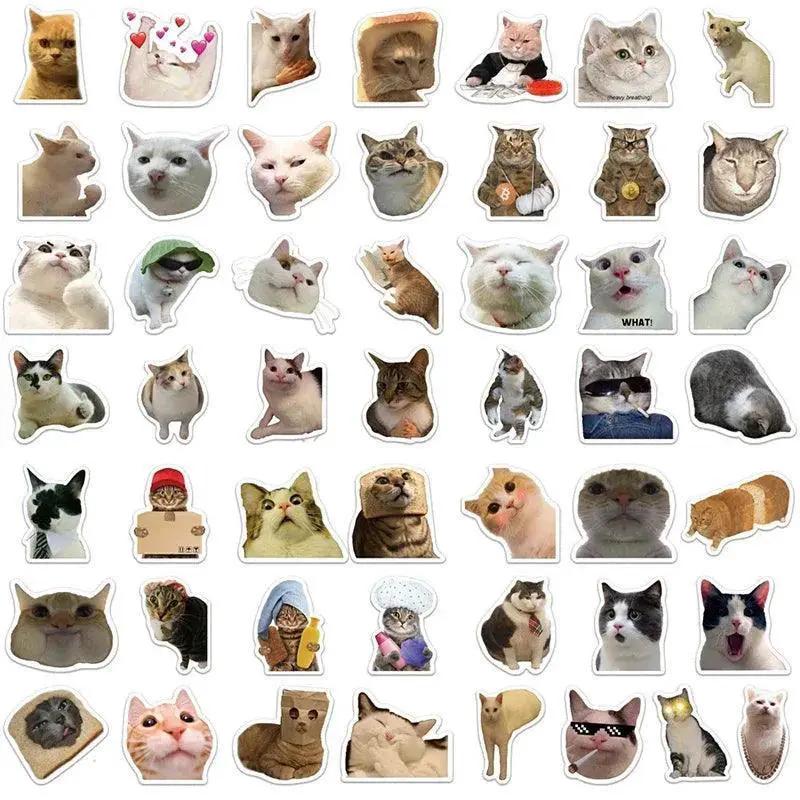 Cat Mood Sticker Set For Creative DIY Craft Supplies