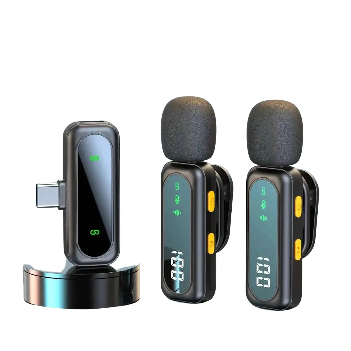 Wireless Lapel Mic - Noise Reduction For Vlog — product view 1