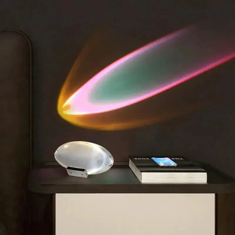 Led Crystal Table Lamp Eye Of The Sky Italian Designer Gift