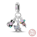 Sterling Silver Cute Little Bear