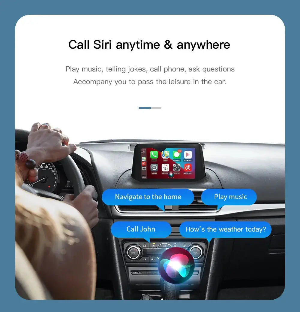 ANYFAR For Mazda Retrofit Kit Wired CarPlay Android Auto USB Adapter Hub OEM For Mazda 2 3 6 CX30 CX5 CX8 CX9 MX5 TK78669U0C