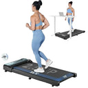 Compact Under Desk Walking Pad Bluetooth Remote For Active Work