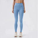 Back Pocket Yoga Leggings Women High Waist Pants