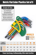 WYNNS Allen Wrench Set Hex Key 9pcs Tool for Repairs