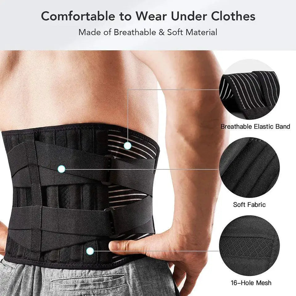 Orthopedic Lumbar Support Belt for Back Pain Relief