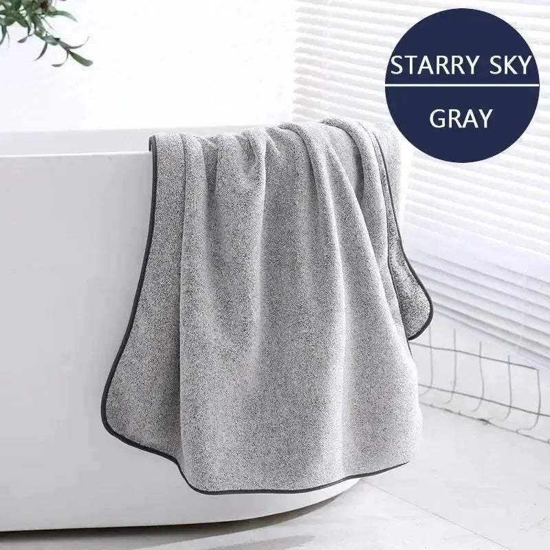 Thick Microfiber Bath Towel for Home Spa — product view 16