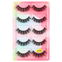 Ultimate 3D Mink False Eyelashes Variety Pack Fluffy Natural
