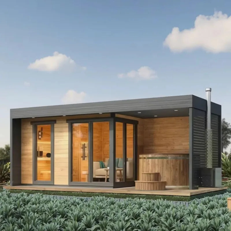 Modular Outdoor Home Sauna