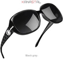 Stylish Women's Polarized UV400 Sunglasses with Retro Frame