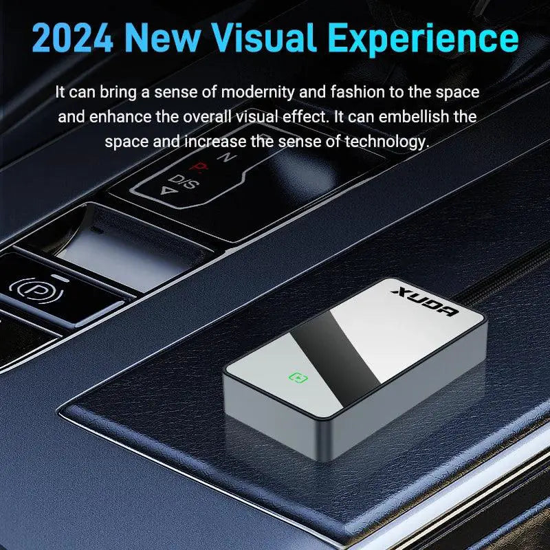 Wireless 2in1 CarPlay Android Auto Adapter Mini AI Box