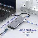 MOKiN USB-C Hub Dock Boosts MacBook Connectivity Efficiency
