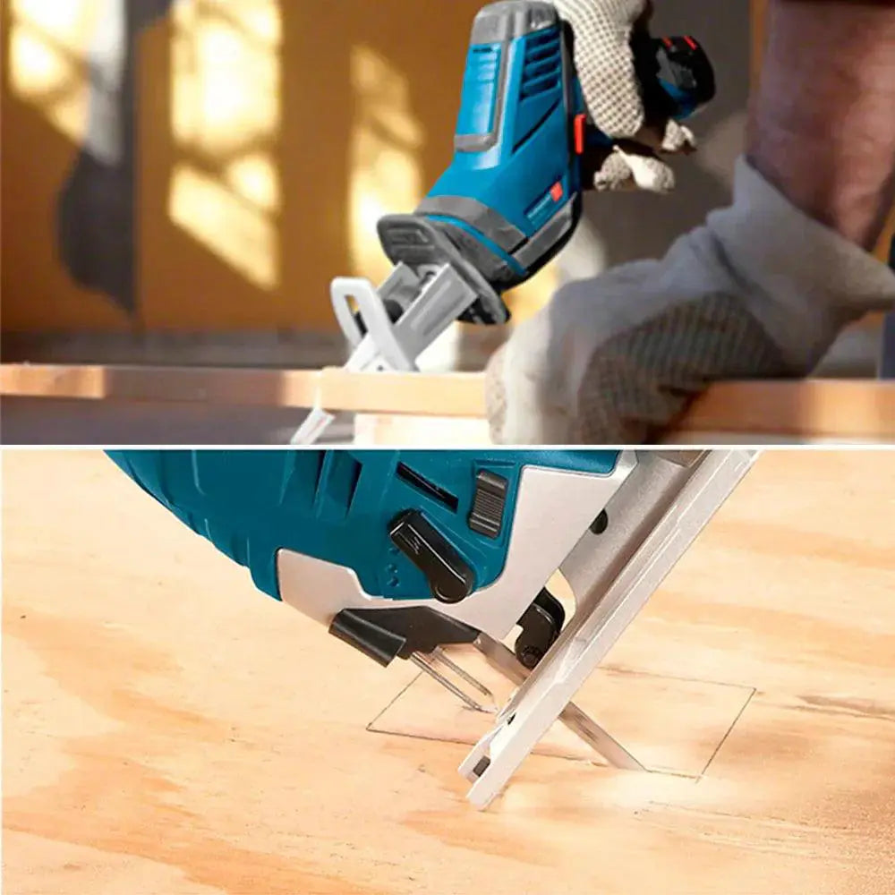 12-Pack Reciprocating Saw Blades for Wood & Metal Essential - OurLum.com