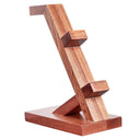 Wood Headset Stand - Saves Desk Space