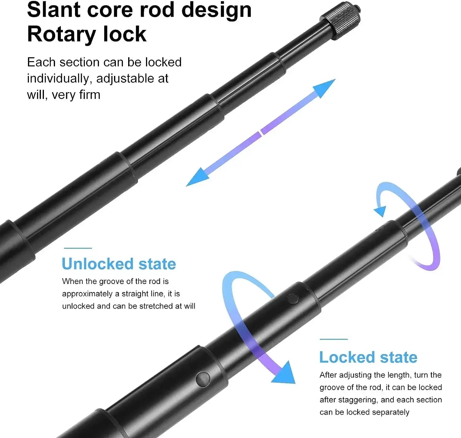 Invisible Selfie Stick Monopod For Insta360 X2 X3 X4 GoPro