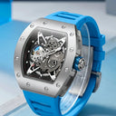 Luxury Men Tonneau Mechanical Watch