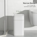 Smart Trash Can for Tight Bathrooms