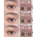 Korean Charm Eyeshadow Palette: Captivating Finishes