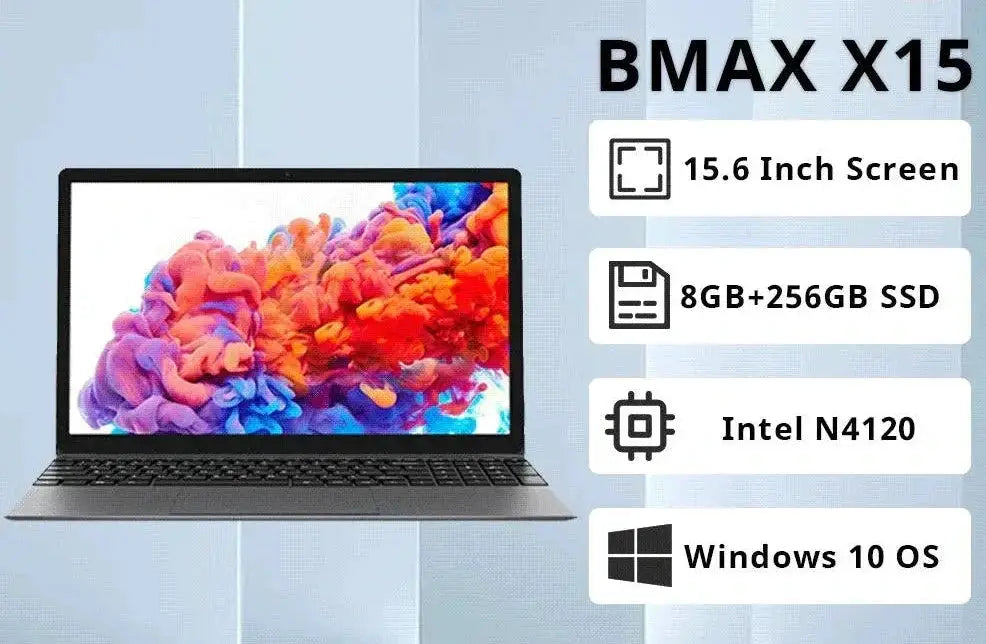BMAX X15 High Performance Windows Gaming Laptop Notebook