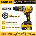 DCD791 Cordless Brushless Drill Powerful 20V Tool Online