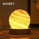 Moon Glass Lamp For Kids Soothing Glow