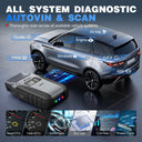 XTOOL Anyscan A30D Automotive Scanner Lifetime Free Update Bidirectional Car OBD2 Diagnostic Code Reader with 19 Resets FCA CAN FD