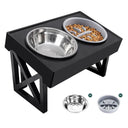 Adjustable Elevated Dog Bowls for Medium to Large Dogs