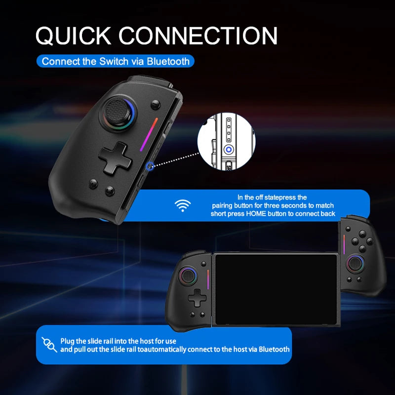 Bluetooth Wireless Control Nintendo Switch